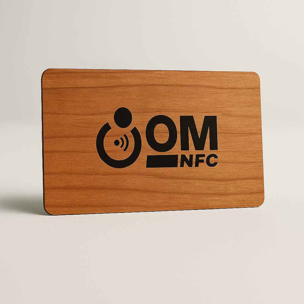 Wooden NFC Card 5